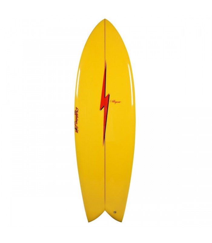 lightning bolt craig hollingsworth fish yellow yellow red