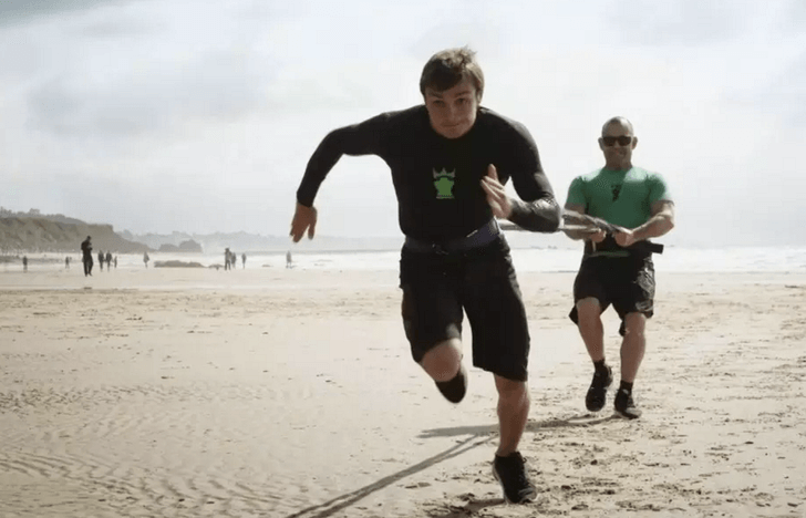 Entrenamiento de surf de mantenimiento