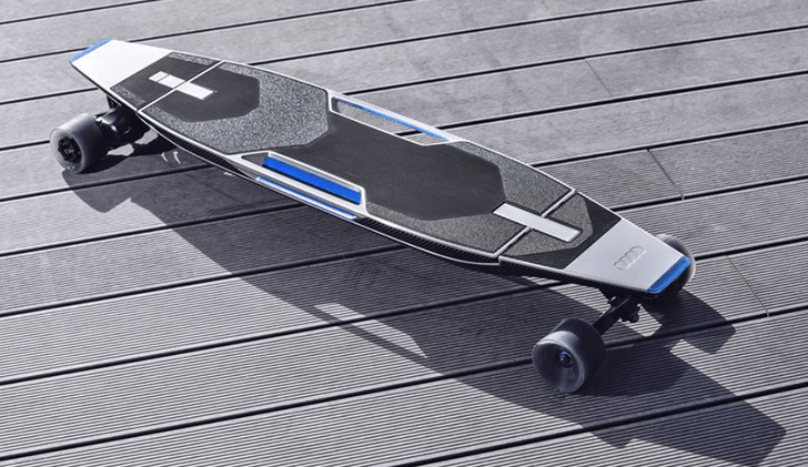 El nuevo invento de Audi: skateboard eléctrico 1 monopatin longboard audi