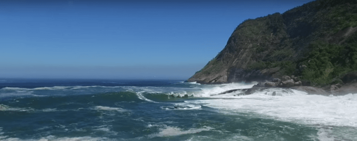 Una de las olas más temidas de Brasil