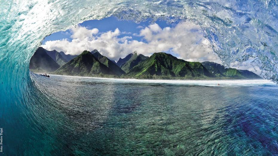 «Lay day» en el Billabong Pro Tahití