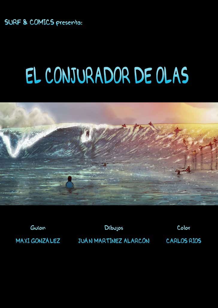 La pasión por el surf llevada al cómic