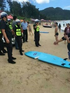 La prohibición del surf en China 2 prohibido hacer surf en china