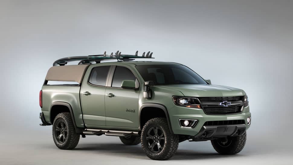 El truck edición especial para surfistas de Hurley & Chevrolet