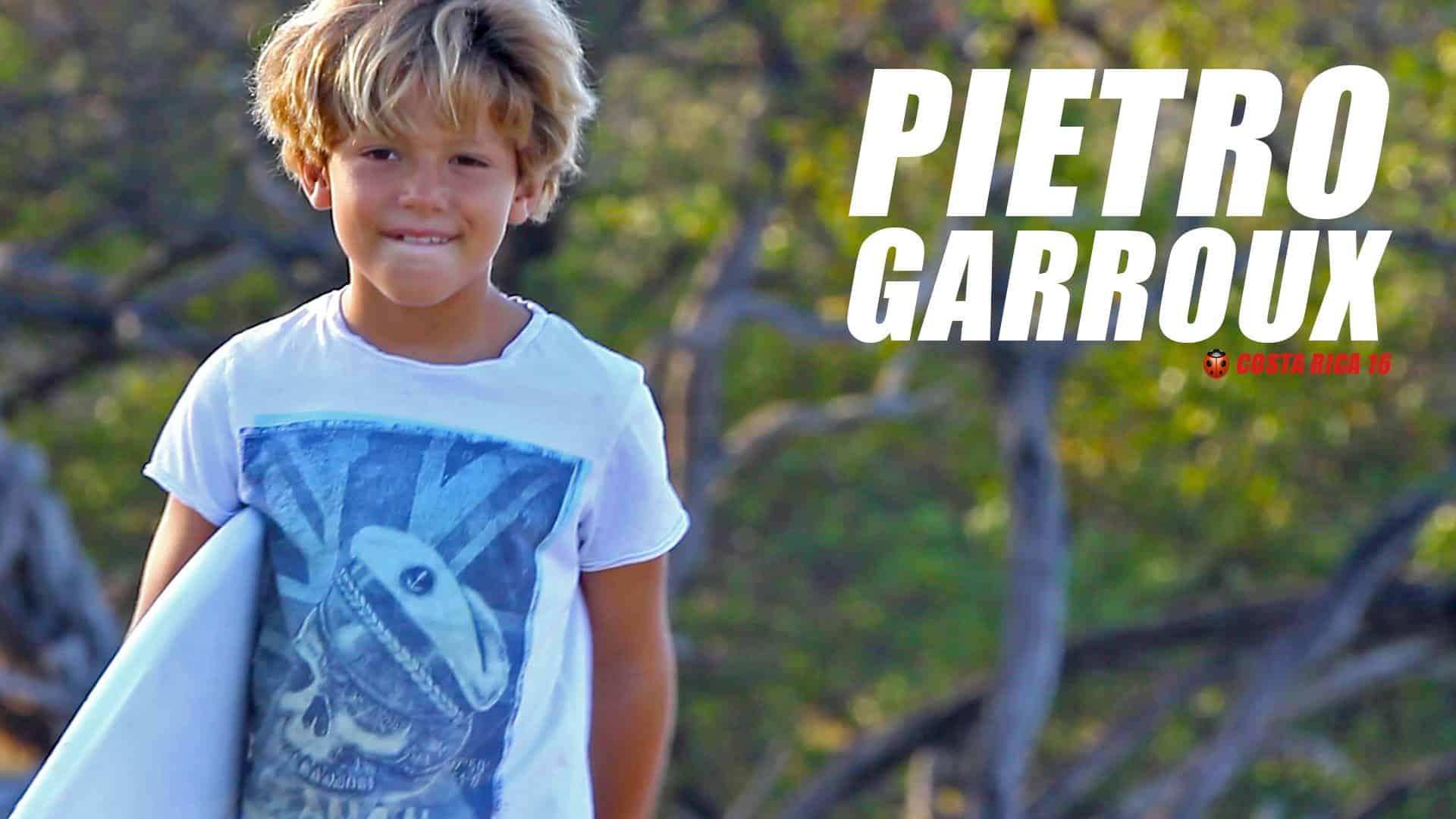 El futuro del surfing brasileño se llama Pietro Garroux