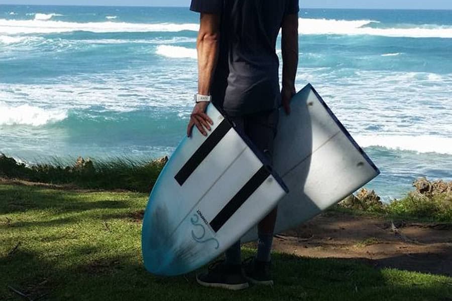 Tablas de surf sin stringer y desmontables