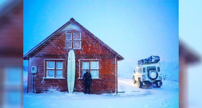 islandia casa surf