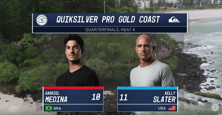 La polémica entre Kelly Slater y Gabriel Medina