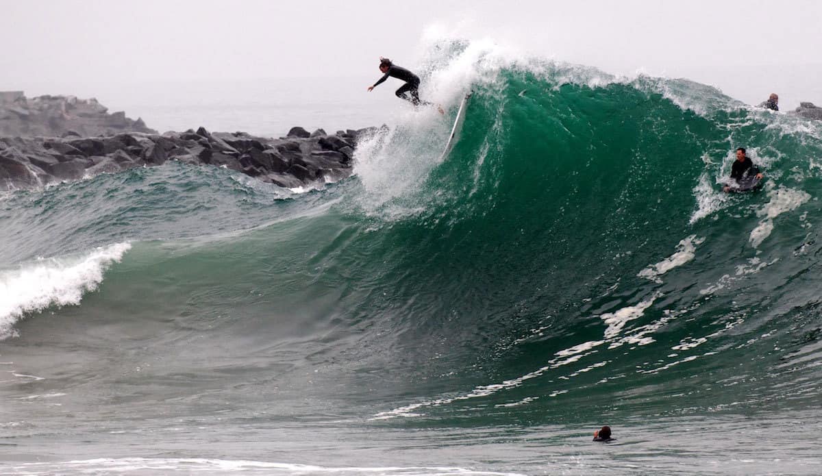 The Wedge, una ola con programa de centrifugado