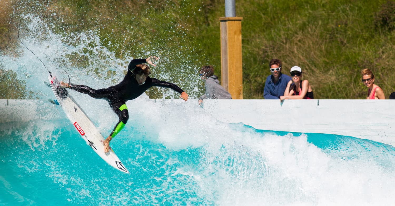 Sesión en solitario en la nueva Wavegarden Cove
