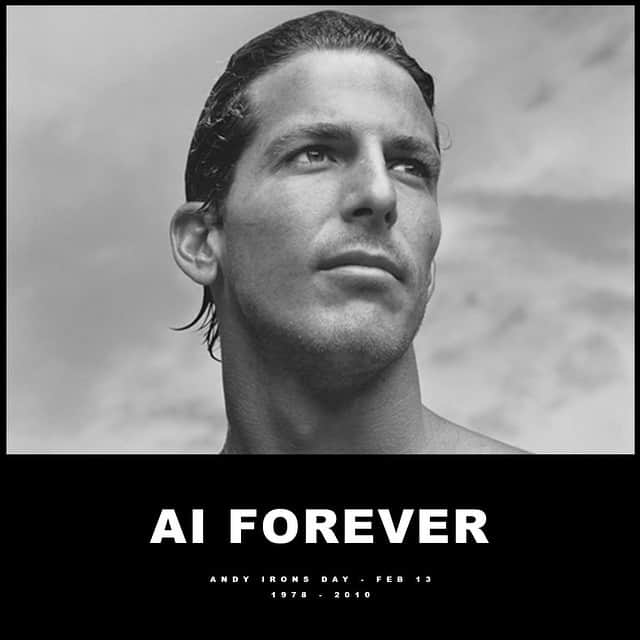 Homenaje a Andy Irons, 7 años después