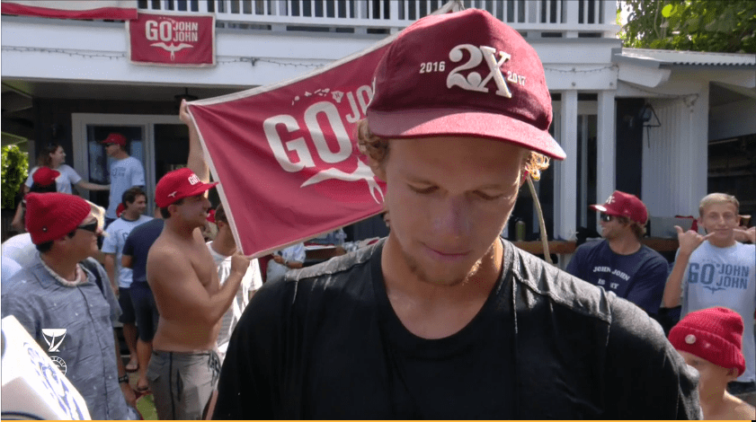 John John Florence consigue su segundo campeonato del mundo de surf 2017