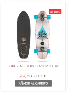 Black Friday Surf! Las mejores ofertas 5 YOW Teahupoo